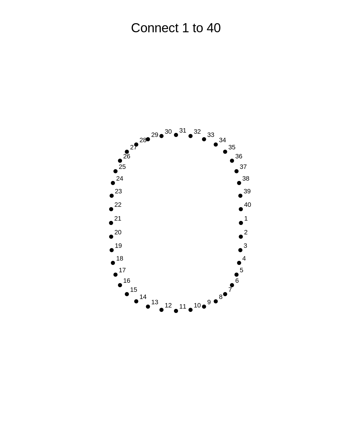 Apple Dot-to-Dot Printable