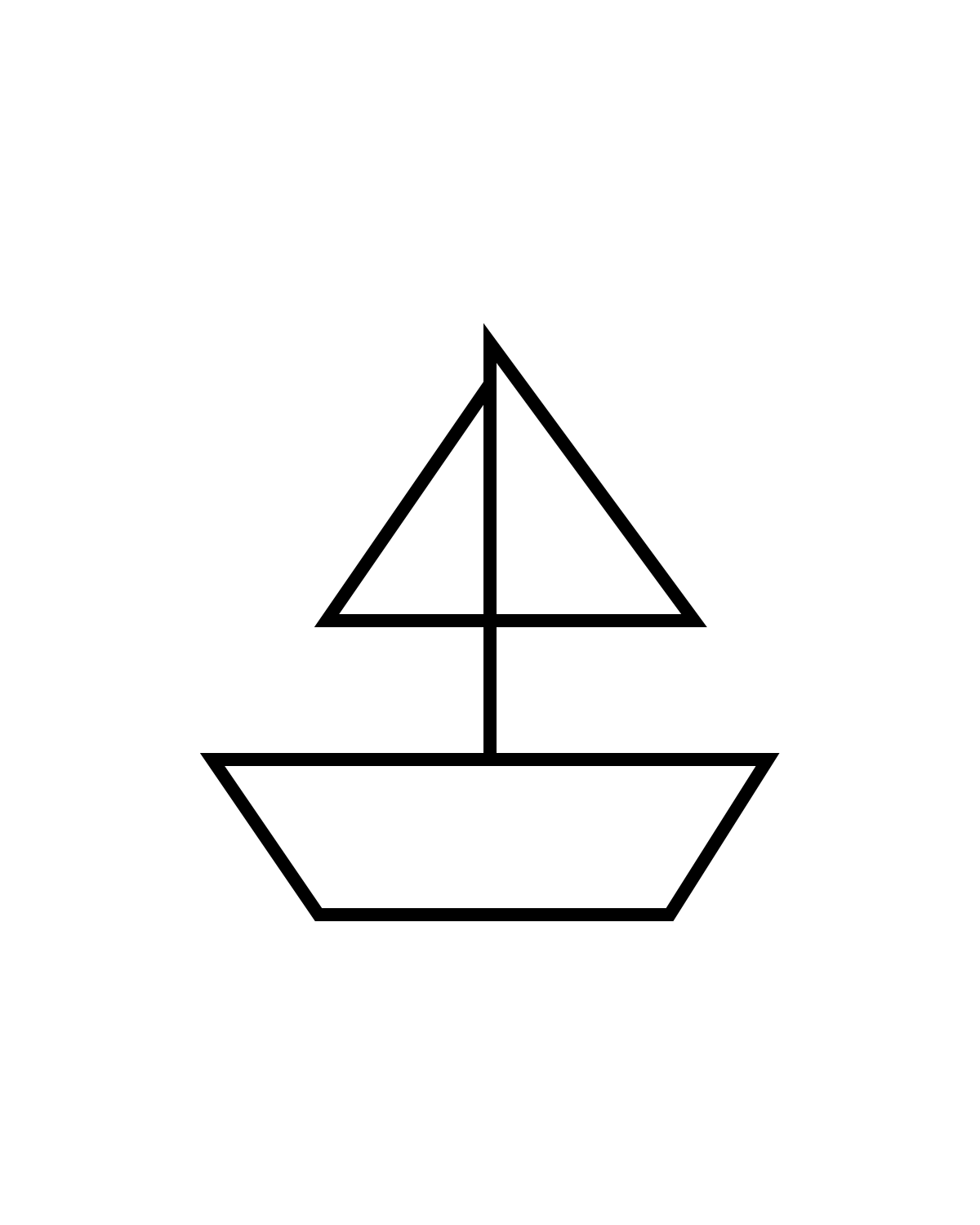 Boat Coloring Page Printable