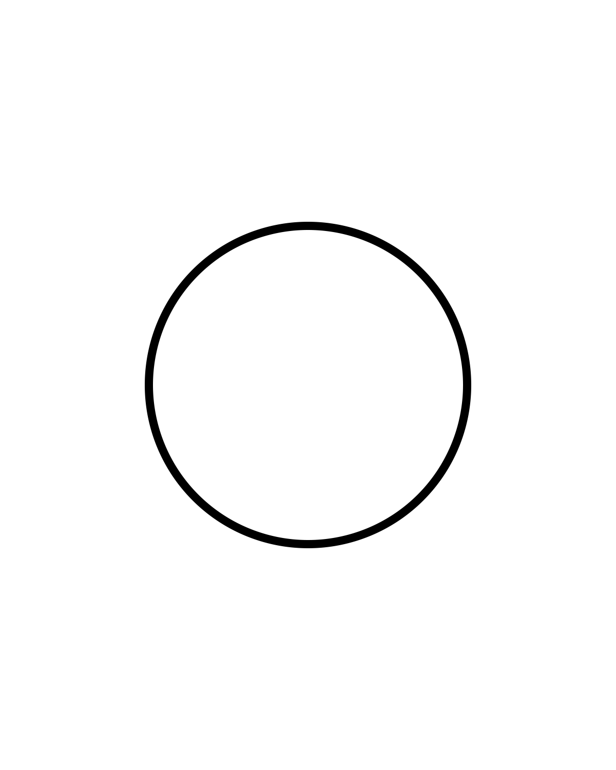 Circle Outline Printable