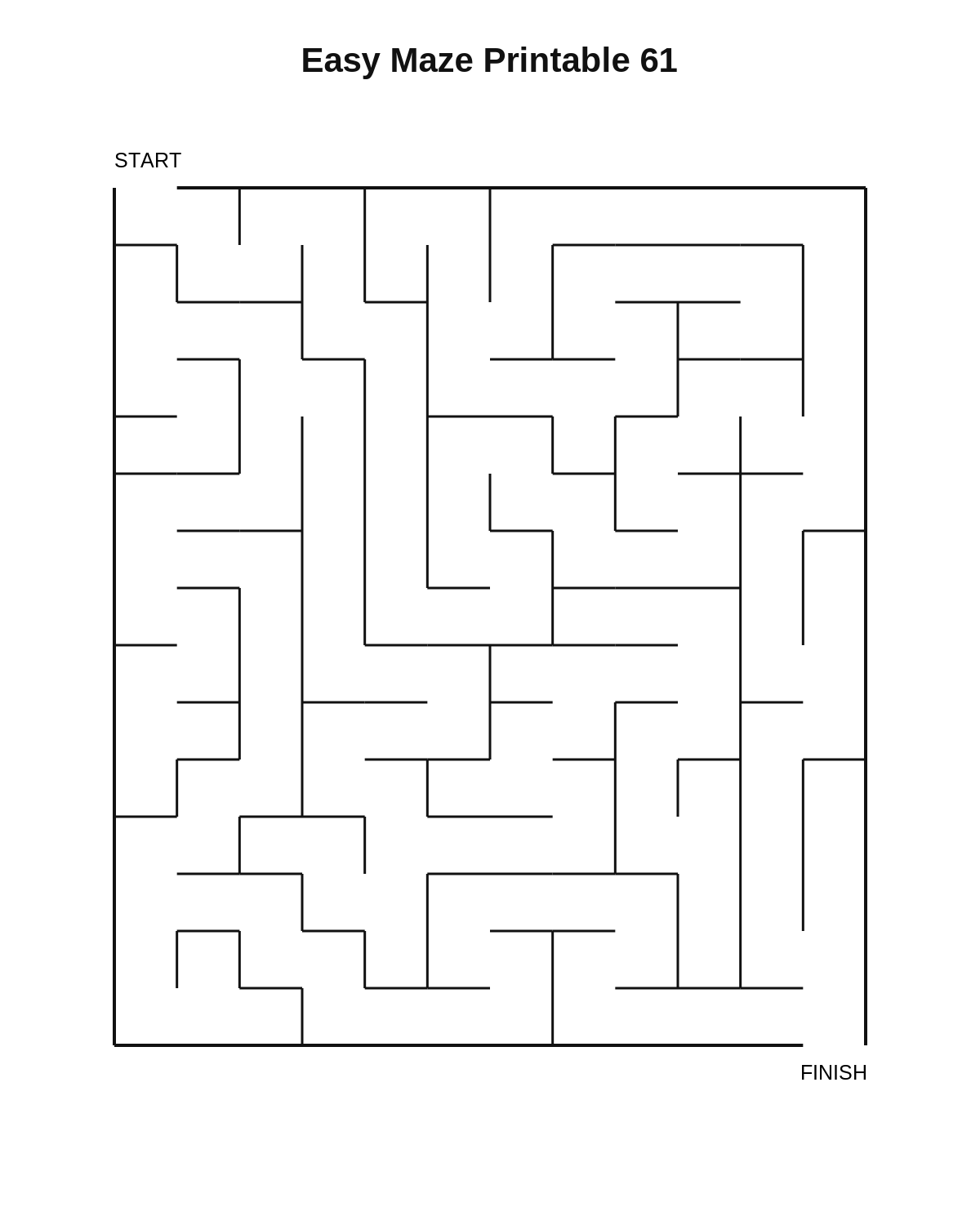 Easy Maze Printable 61