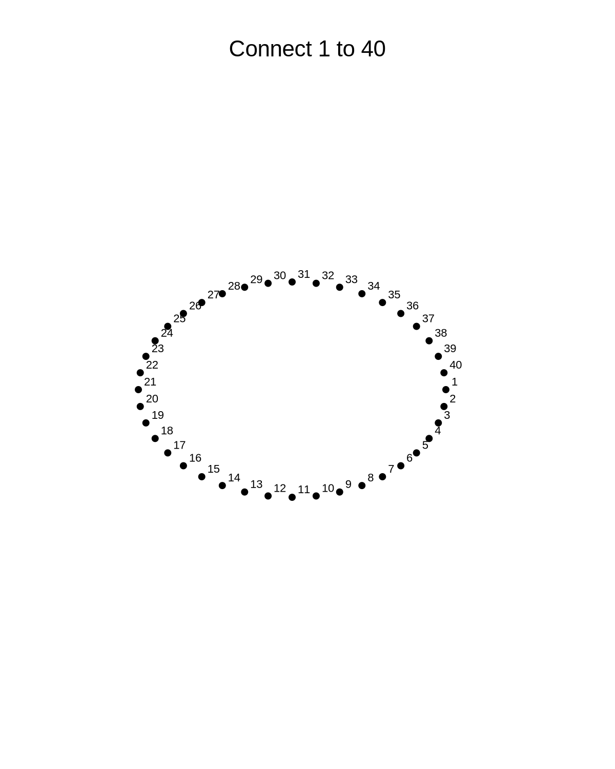 Fish Dot-to-Dot Printable