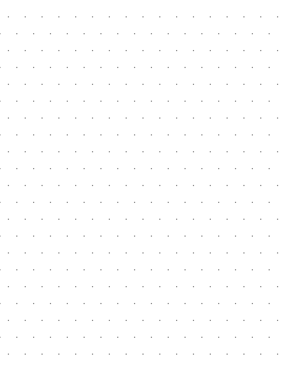 Isometric Dot Paper Printable