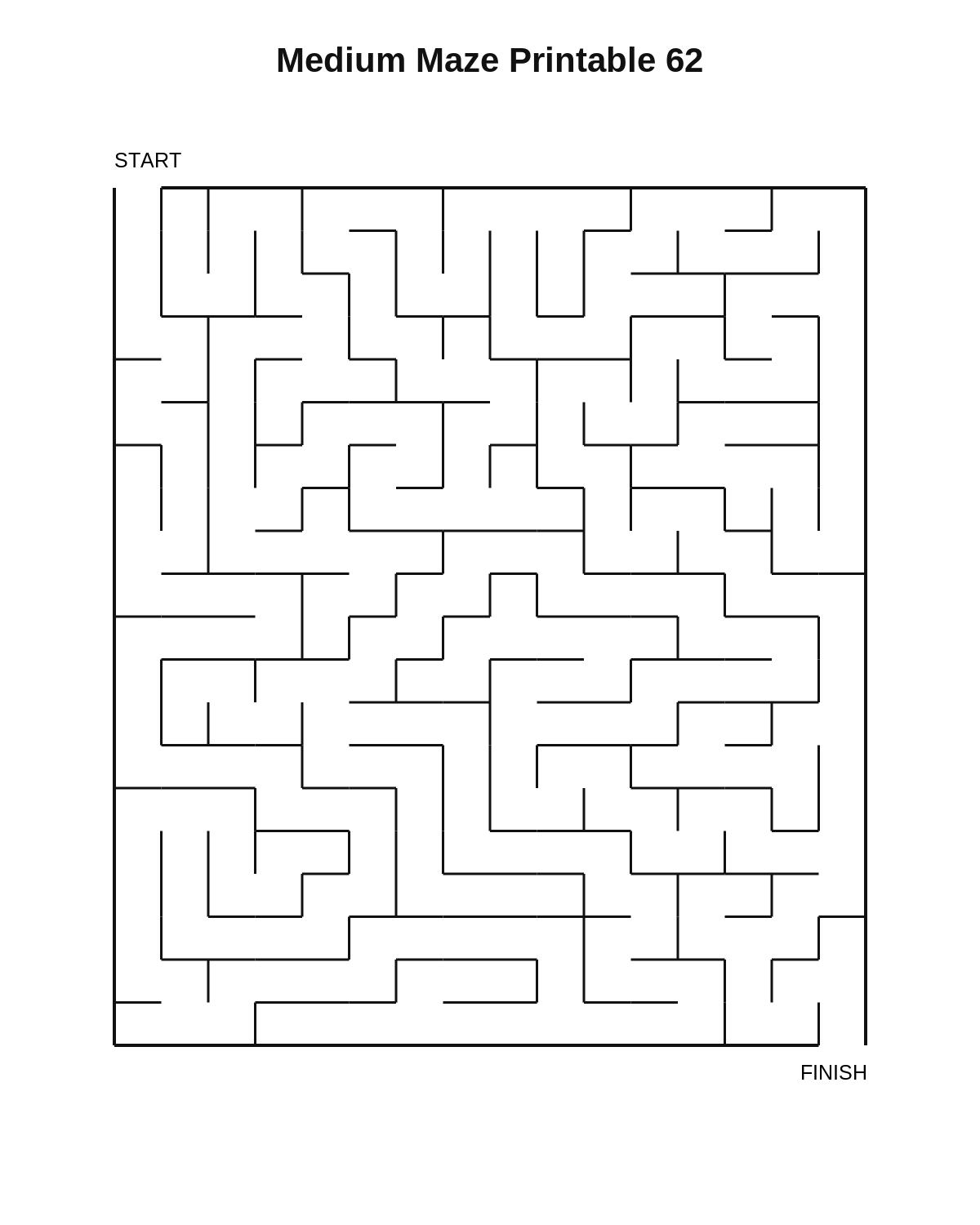 Medium Maze Printable 62