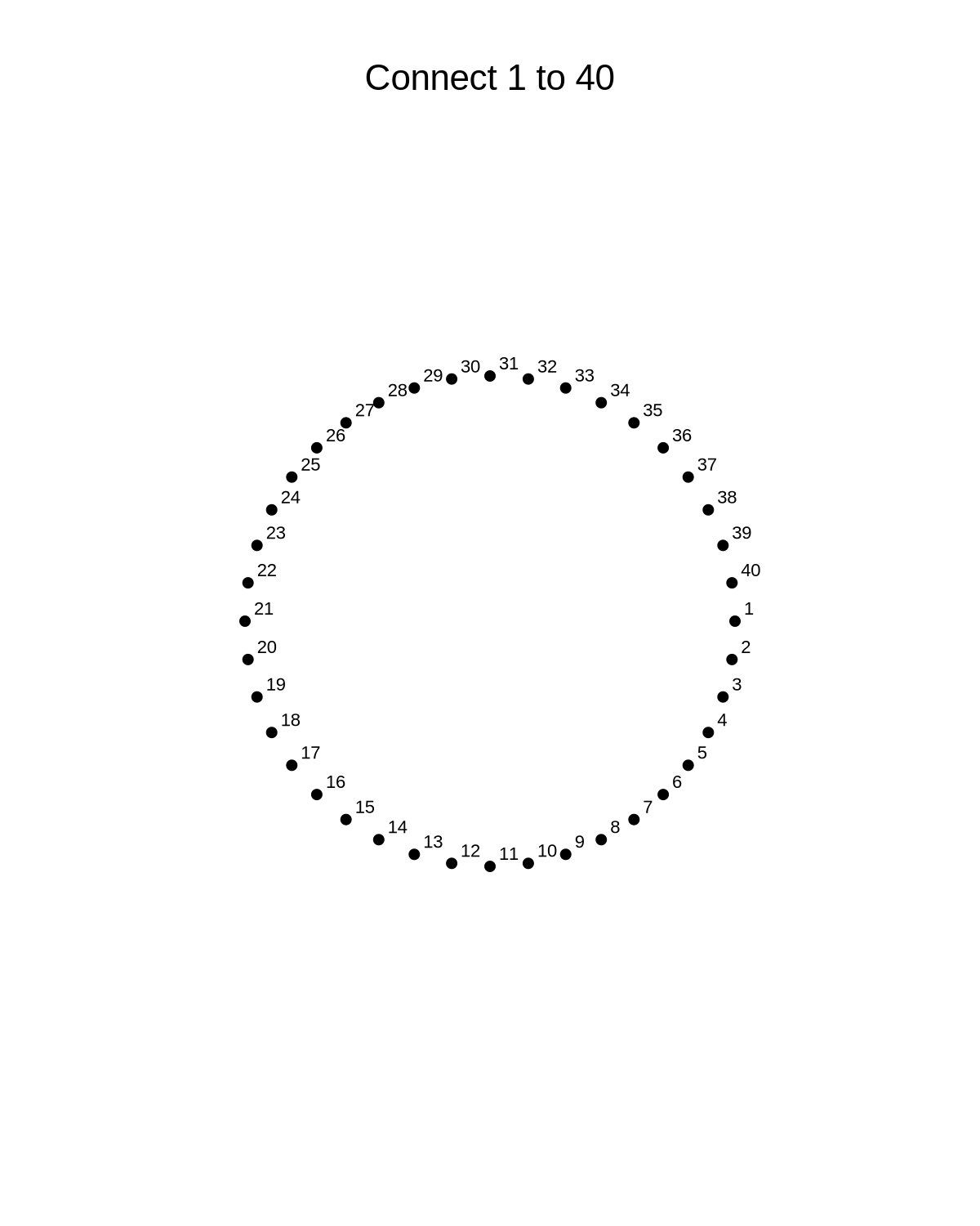 Moon Dot-to-Dot Printable