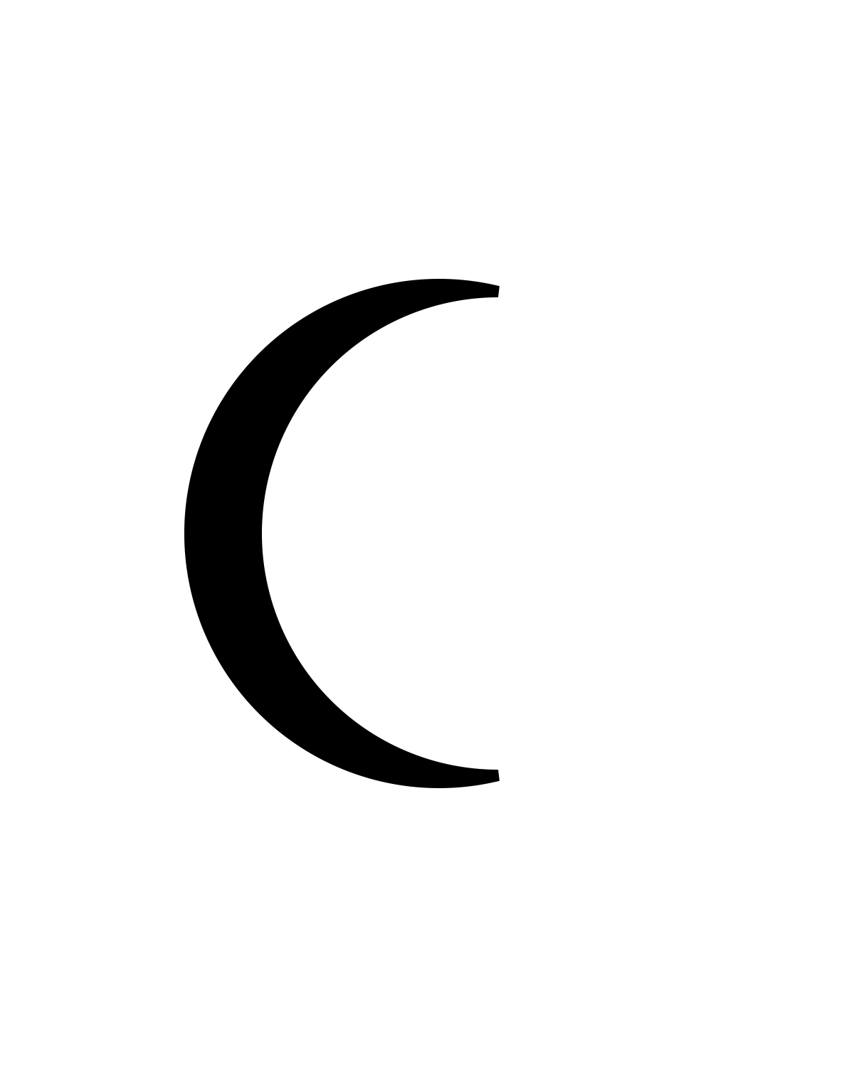Moon Stencil Printable
