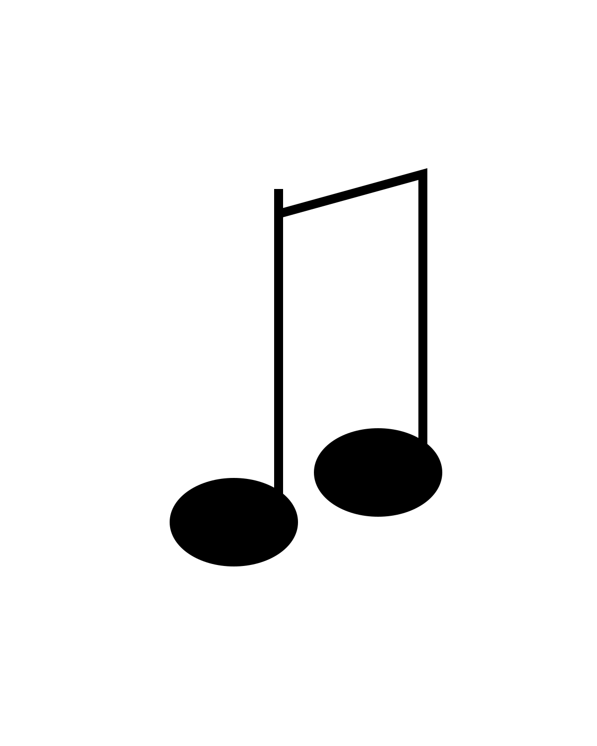 Music Note Stencil Printable