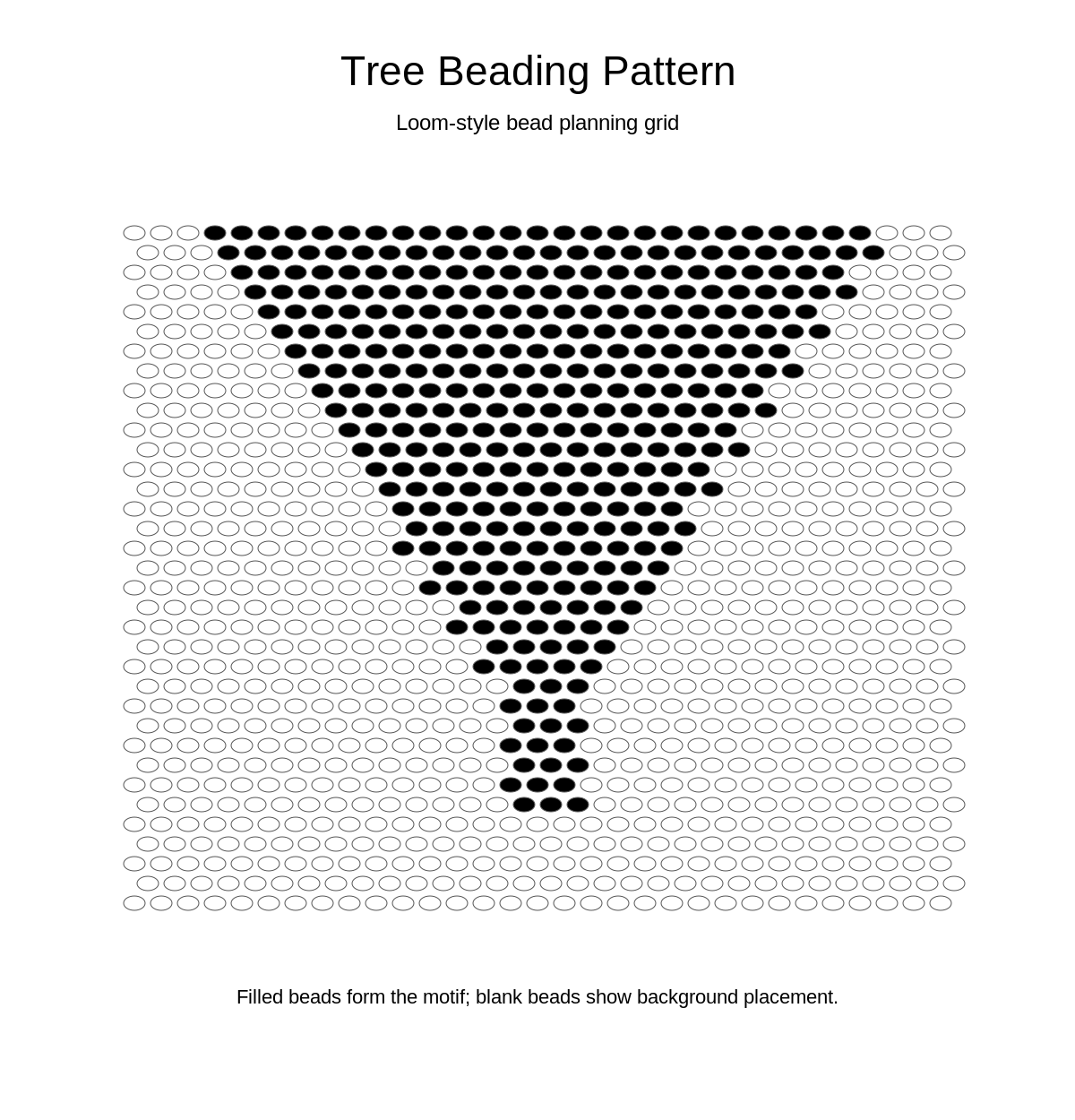 Tree Beading Pattern