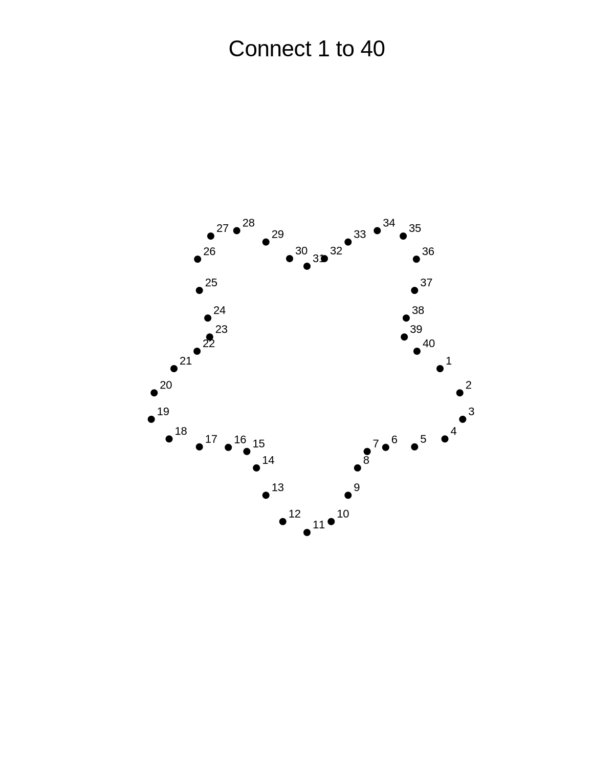 Tree Dot-to-Dot Printable